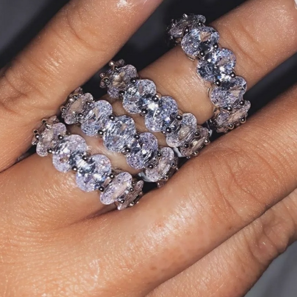 Eternity unisex Ring - Picture 3 of 5